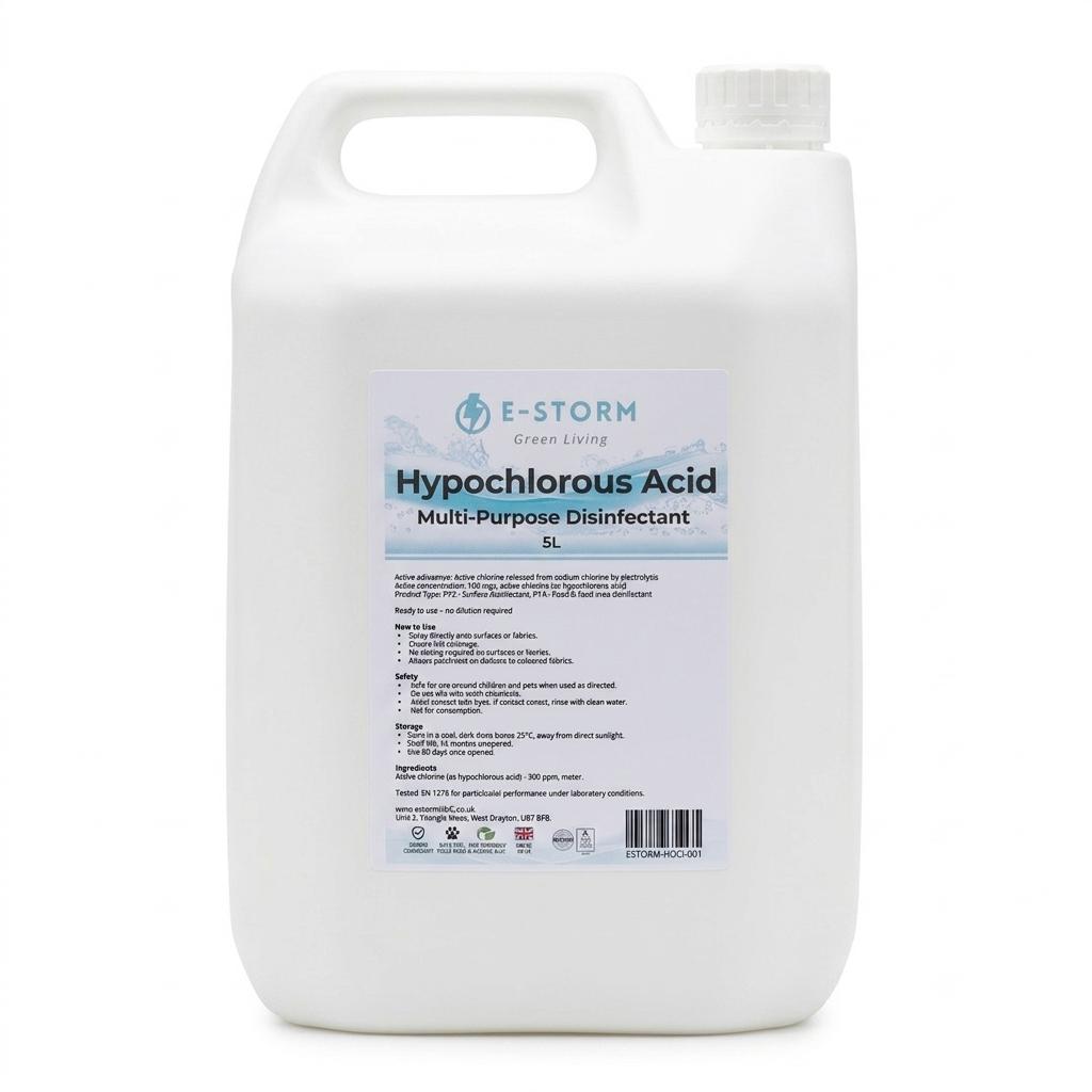 Commercial HOCl Multi Purpose Disinfectant 5L